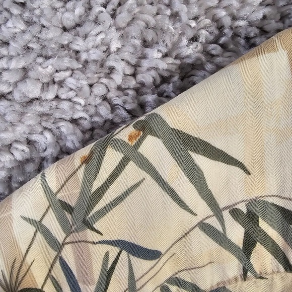 AFTCO Bluewater Mens Shirt Size Large‎ Tan Hawaiian Short Sleeve Beach Fishing - Picture 8 of 11